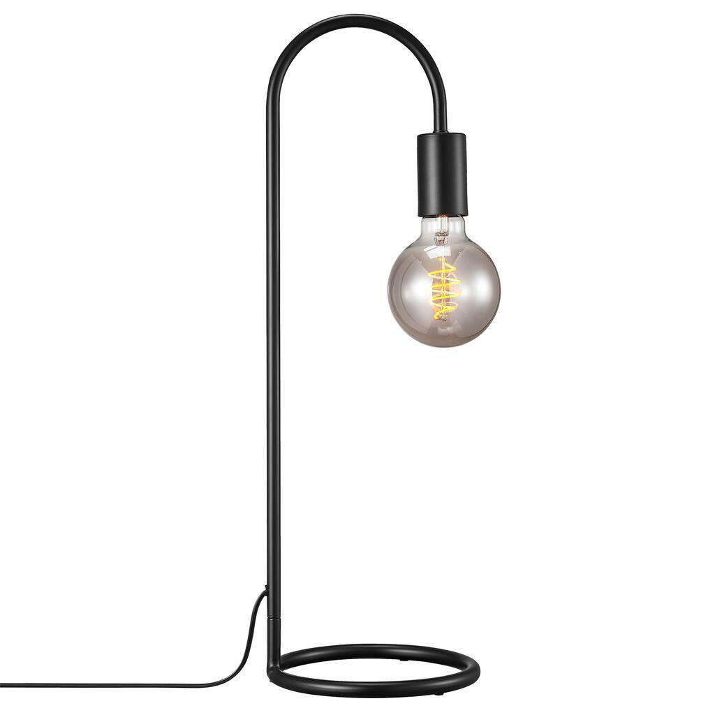 Grant Forge Table Lamp - Black Industrial Table Lamp