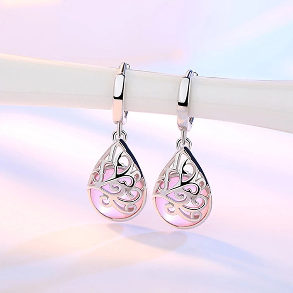 Sterling Silver Joy Tree of Life Earrings - Elegant and Timeless