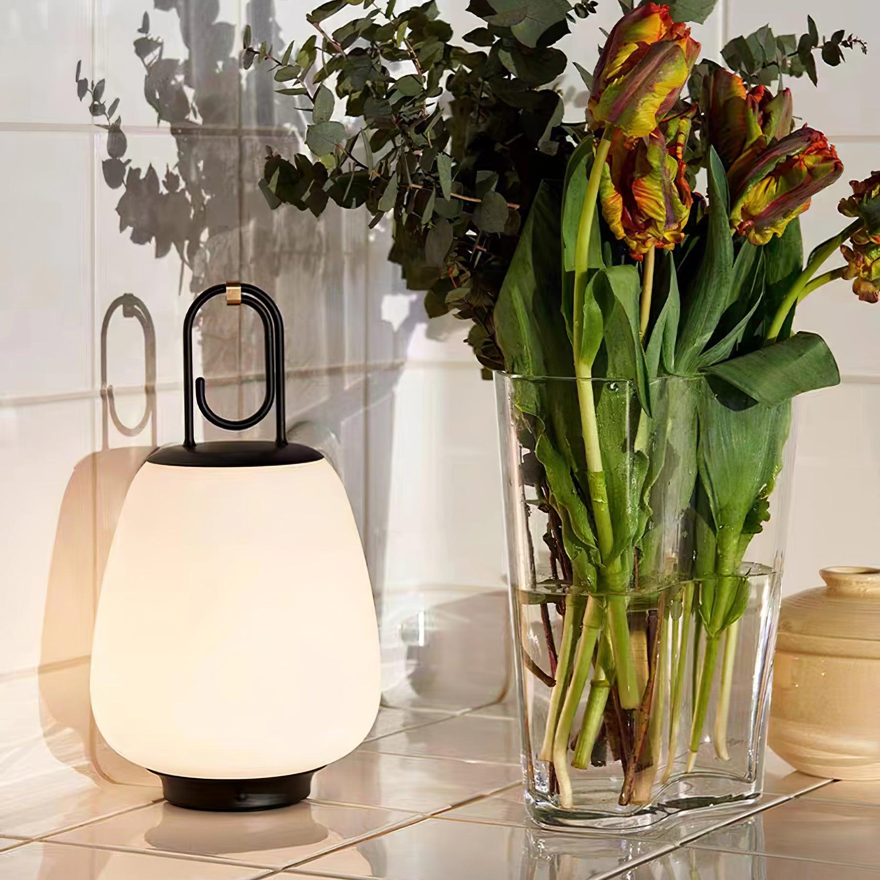 VintageGlow Lantern - Wire Lamp with Luxurious Design