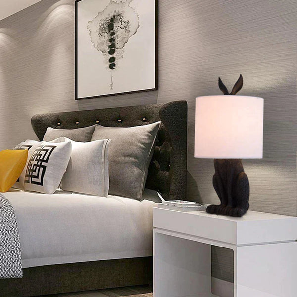 Chic Maskerad Kaninlampa – Elegant Stämningsskapare
