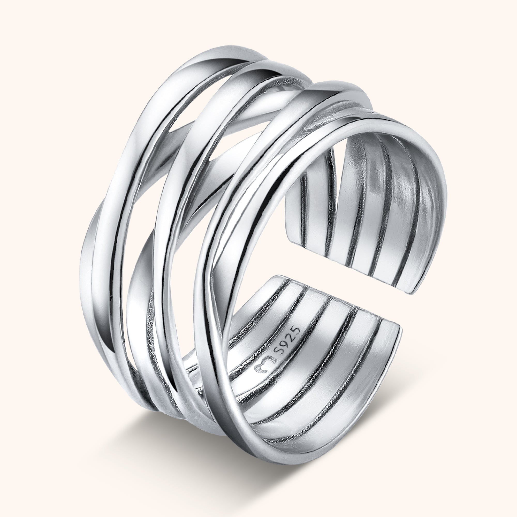 Elegant branched ring - Nora