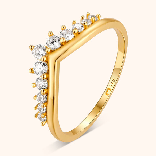 Allegra Zirkonia Kronring - En Touch av Elegans
