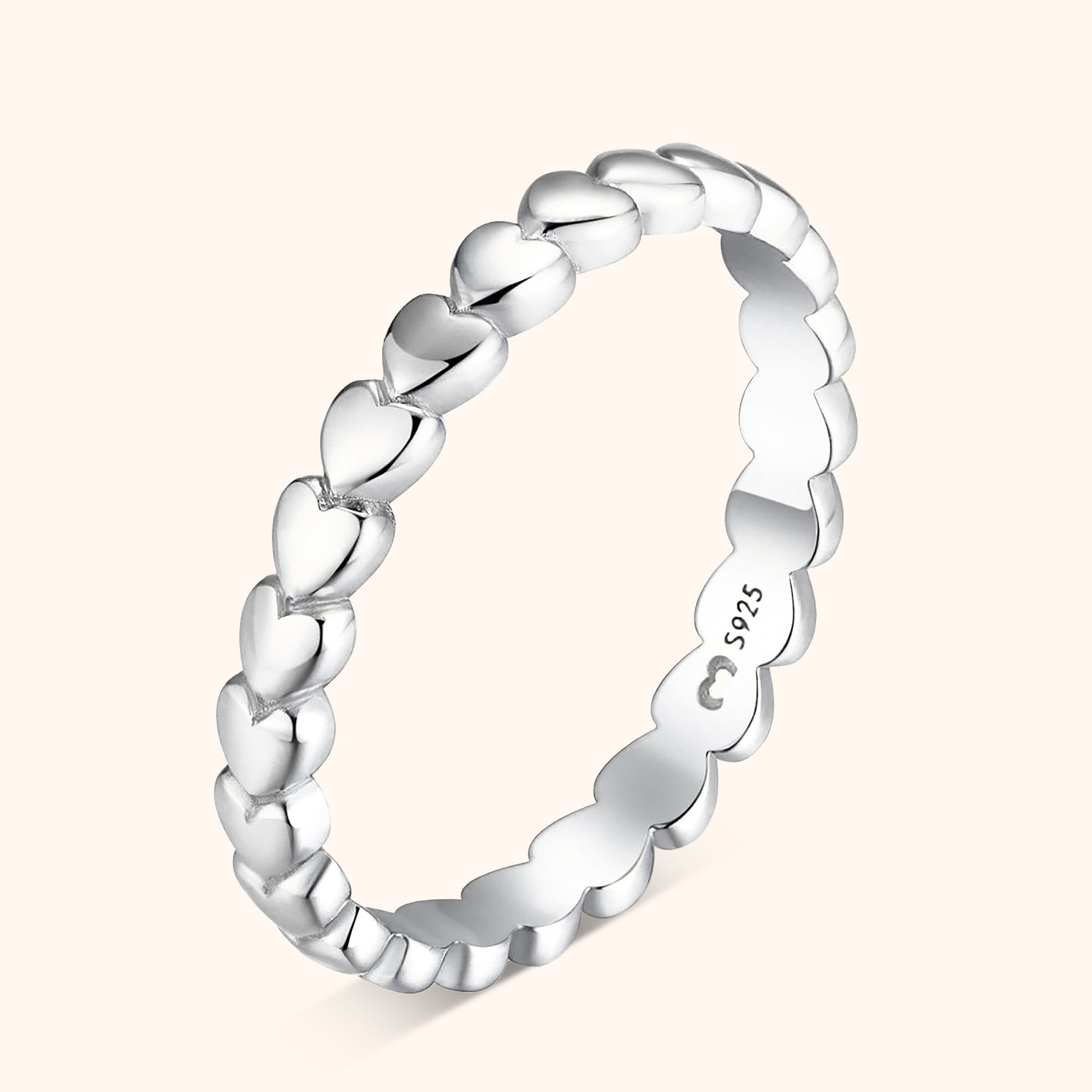 Aurora Heart Ring - A Pinch of Elegance