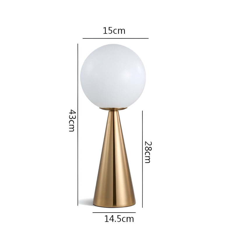 Elegant Guld Bordslampa - Lyxig Belysning för Ditt Inre