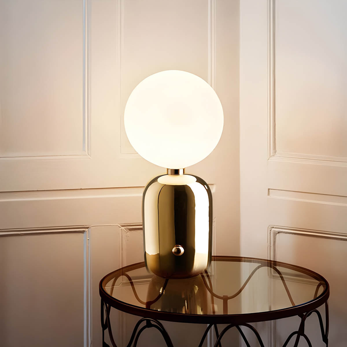 RaisoGlow Ljus - Minimalistisk Modern Bordslampa för Stämningsbelysning