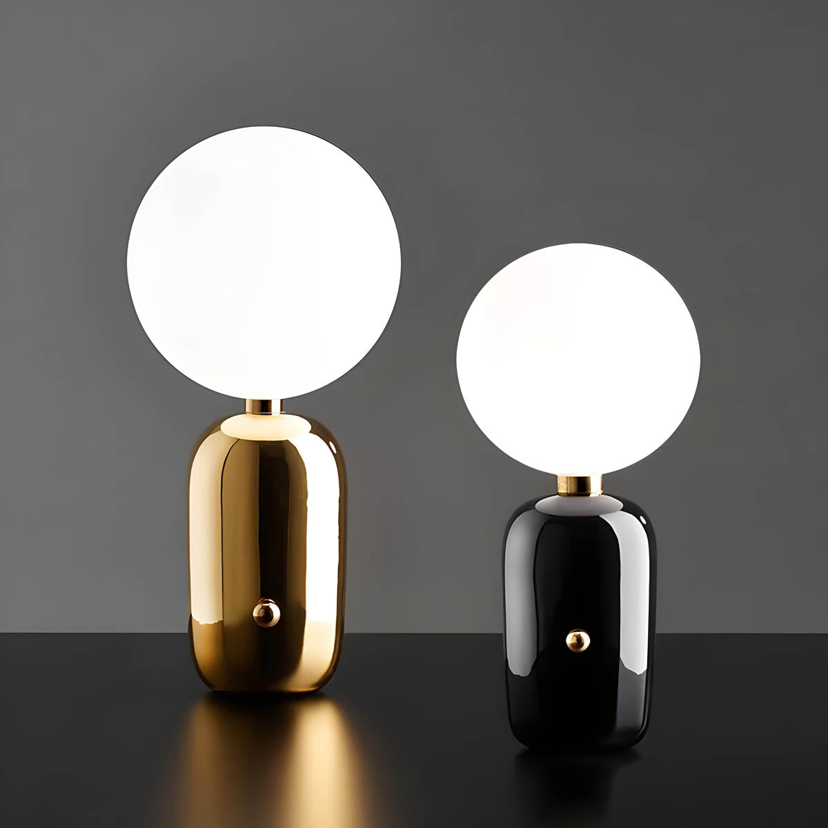 RaisoGlow Candle - Minimalist Modern Table Lamp for Mood Lighting