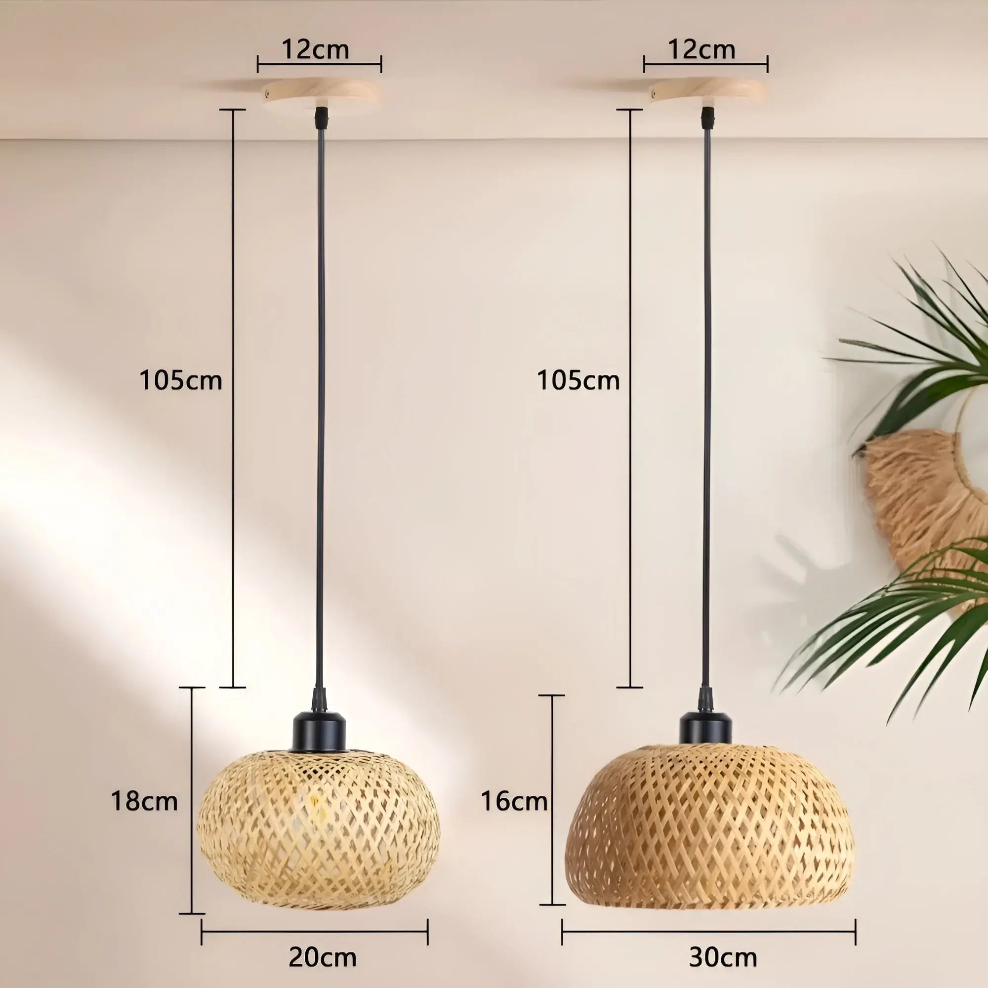 Elegant Rotan Pendant Lamp: LUXURY Lighting for Every Room