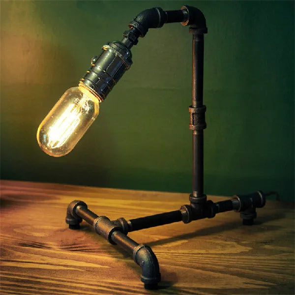 Stylish Retro Table Lamp - with Warm Light for Every Interior