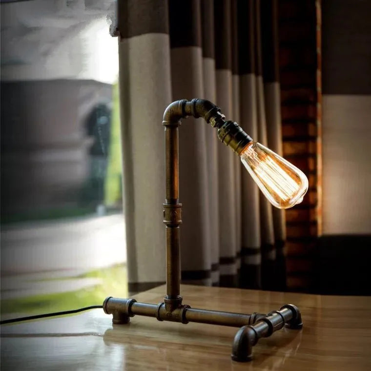 Stylish Retro Table Lamp - with Warm Light for Every Interior
