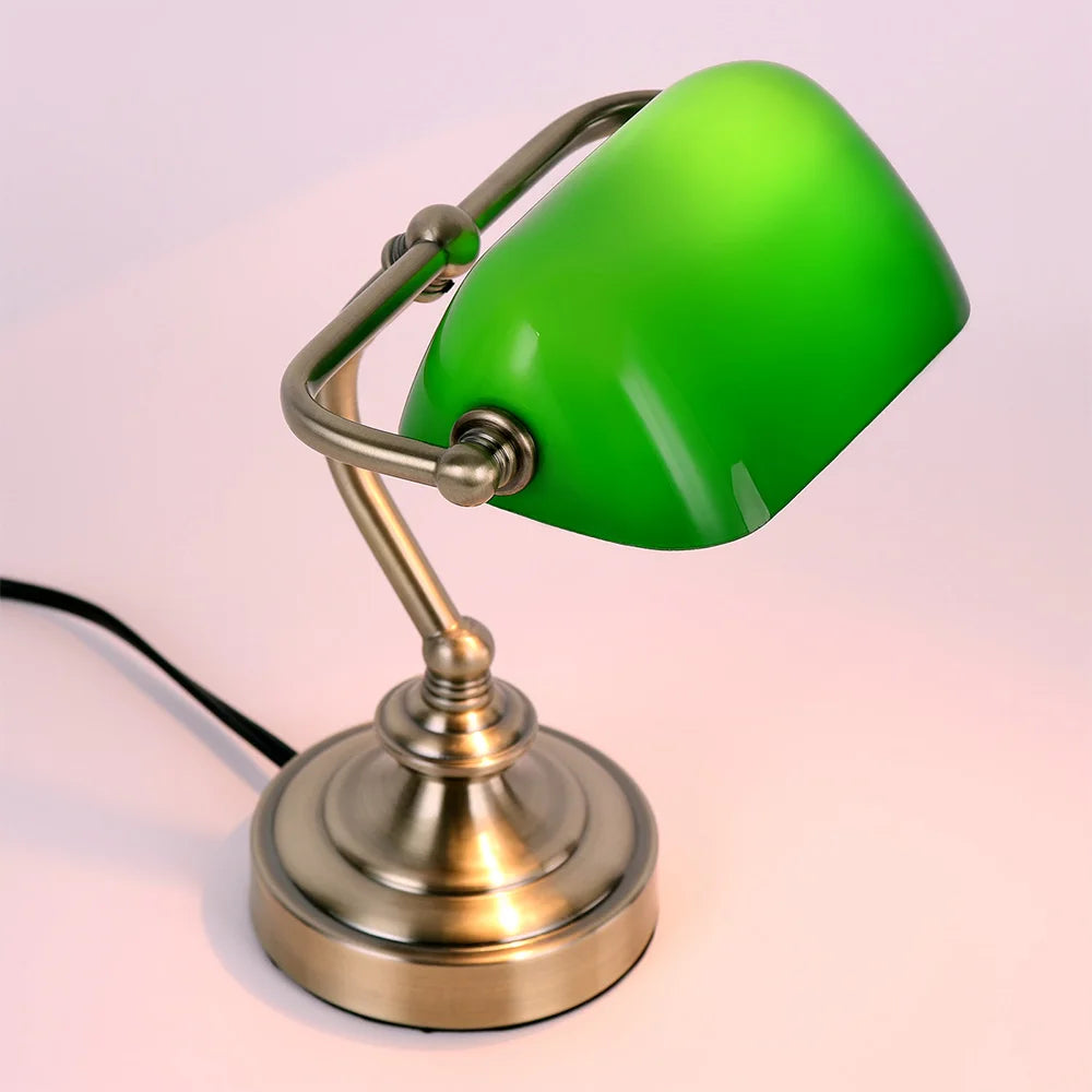 Retro Mini Skrivbordslampa NostalGlow – Kompakt Elegans