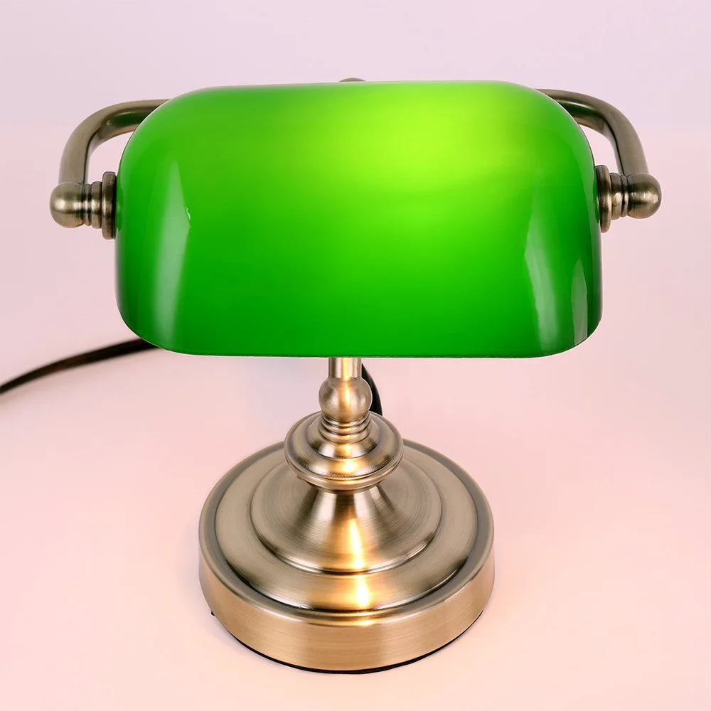 Retro Mini Skrivbordslampa NostalGlow – Kompakt Elegans
