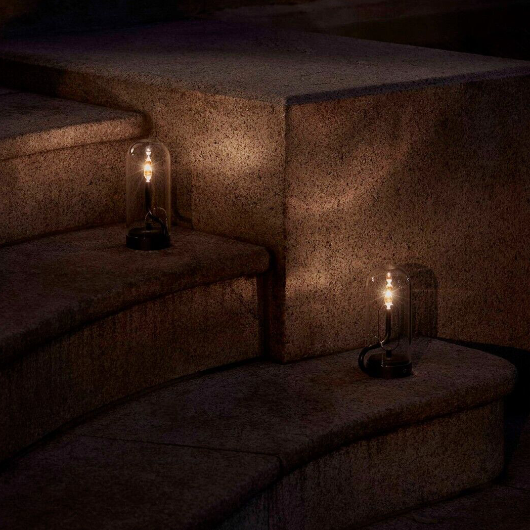 FlameGlow – Elegant Portable Lighting Solution with Wireless Charging