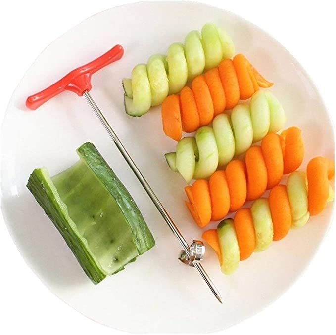 SpiralMaster Cutter – Toy-Like Vegetable Slicer for Creative Cooking