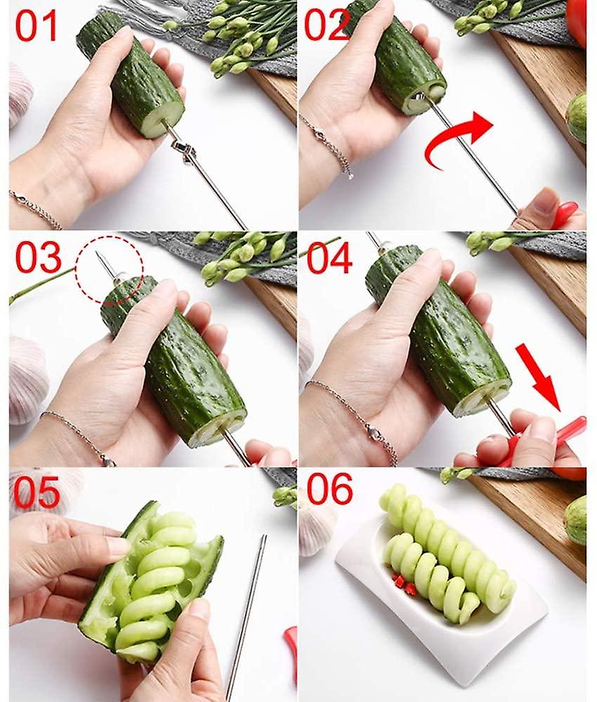 SpiralMaster Cutter – Toy-Like Vegetable Slicer for Creative Cooking