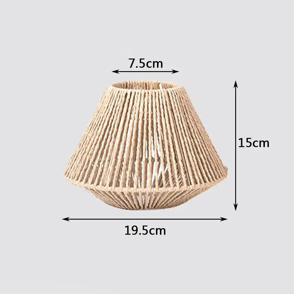 Elegant Rattan Ceiling Lamp – Rustic Geometric Lighting for Any Space