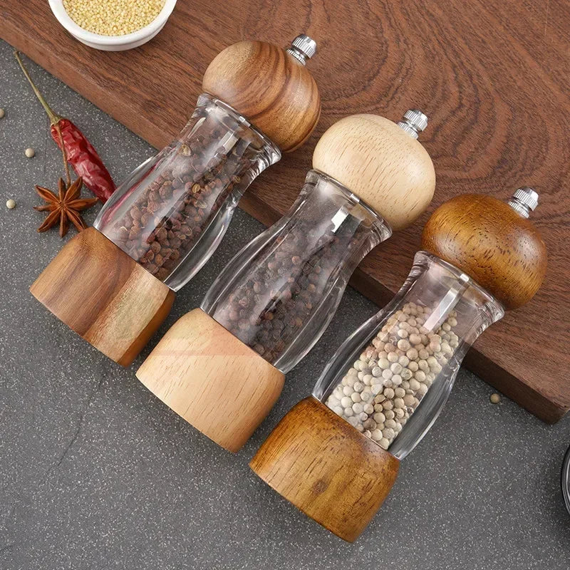 SeasonSculpt - Elegant Salt and Pepper Mill Set