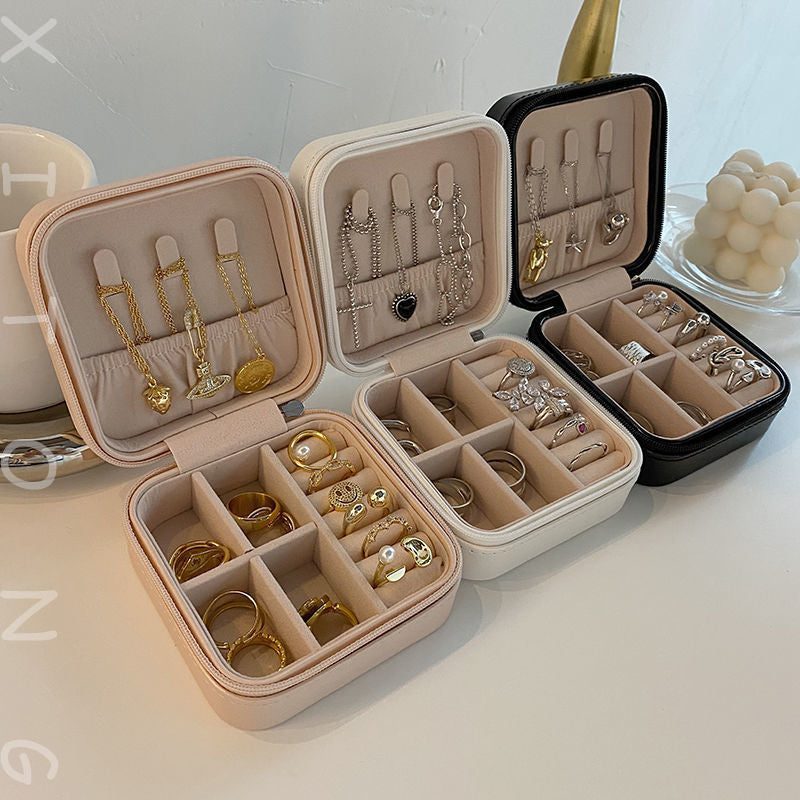 JewelryVault - Luxury Portable Jewelry Box Organizer