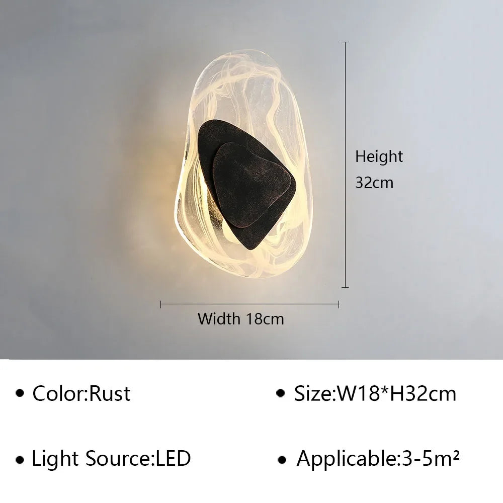 GlowElegance – LED Vägglampa för Sovrum & Vardagsrum