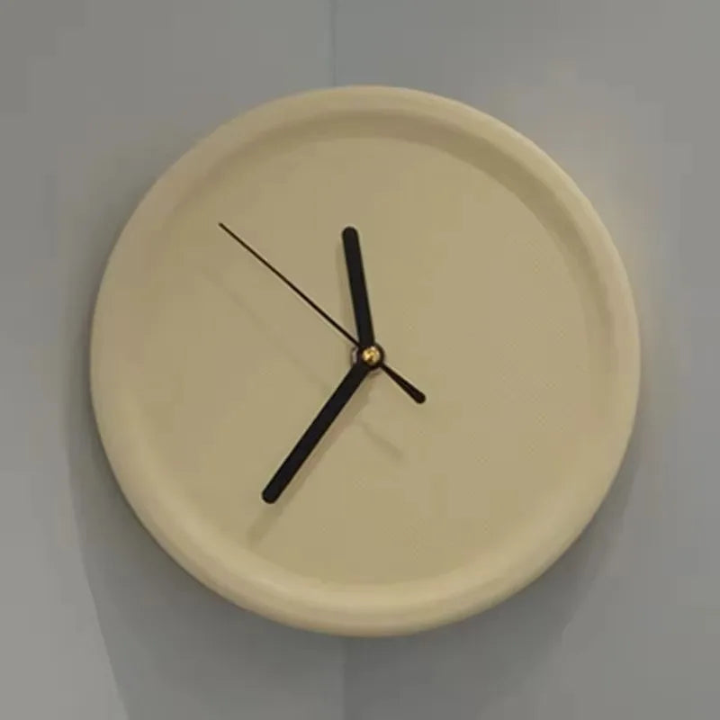 SilentCorner Clock - Stylish Silent Wall Clock Without Drilling