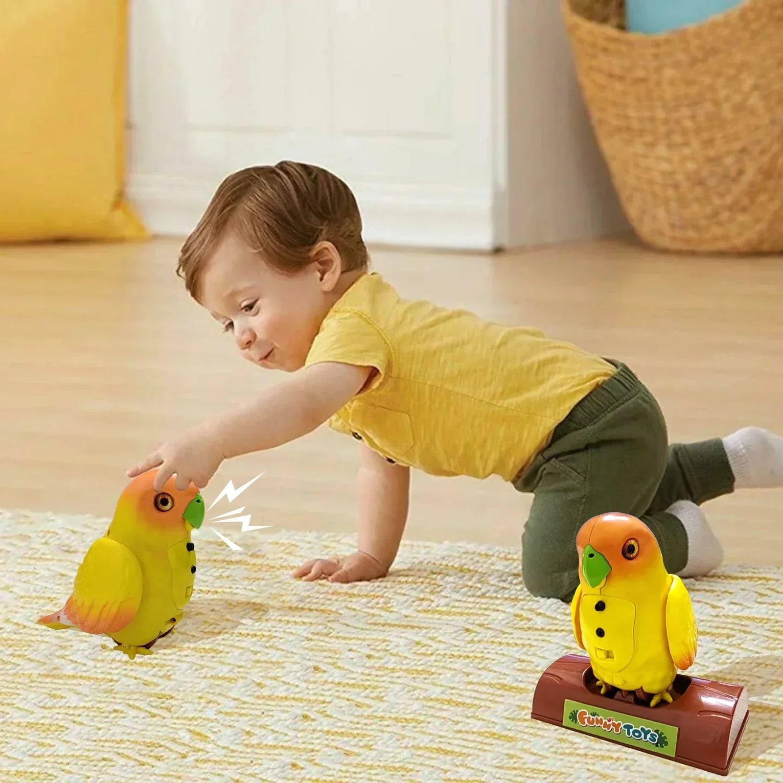 ChatBird Toy – Interactive Parrot that Talks and Sings