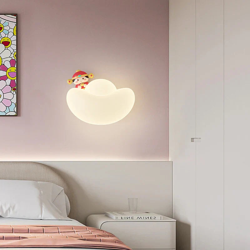 GildedDreams – Lyxig Vägglampa för Barn