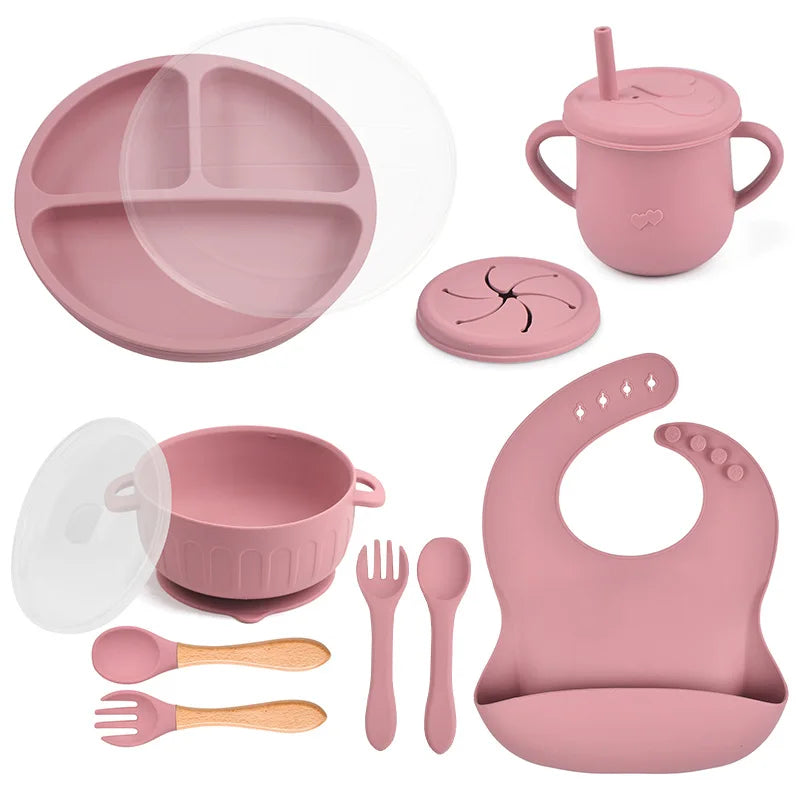 BabyCare set - 10-piece BPA-free tableware set for children