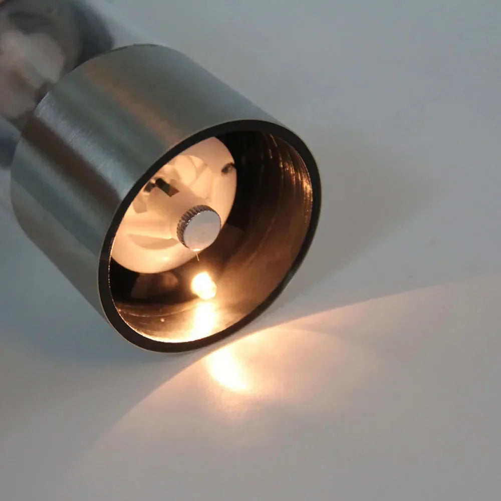 PepperElegance - Luxury Electric Pepper Mill with LED