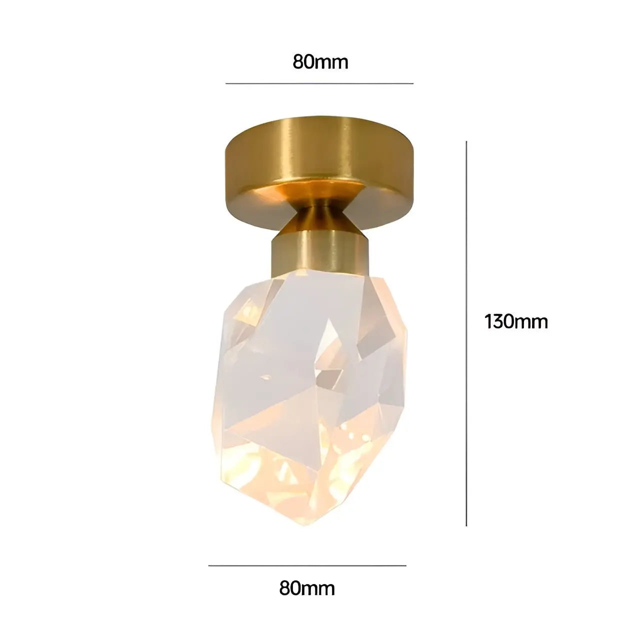 Luxurious Crystal Pendant Lamp with LED Lighting - CrystalElegance