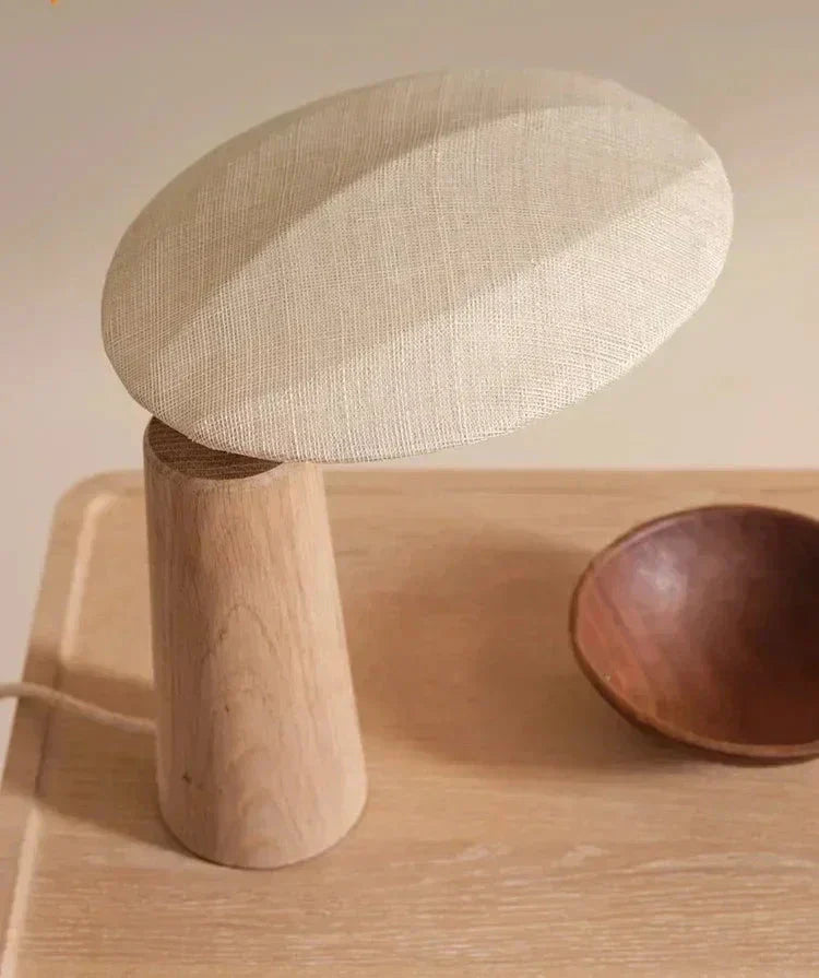 ZenGlow - Retro Wooden Lamp for Calm Lighting
