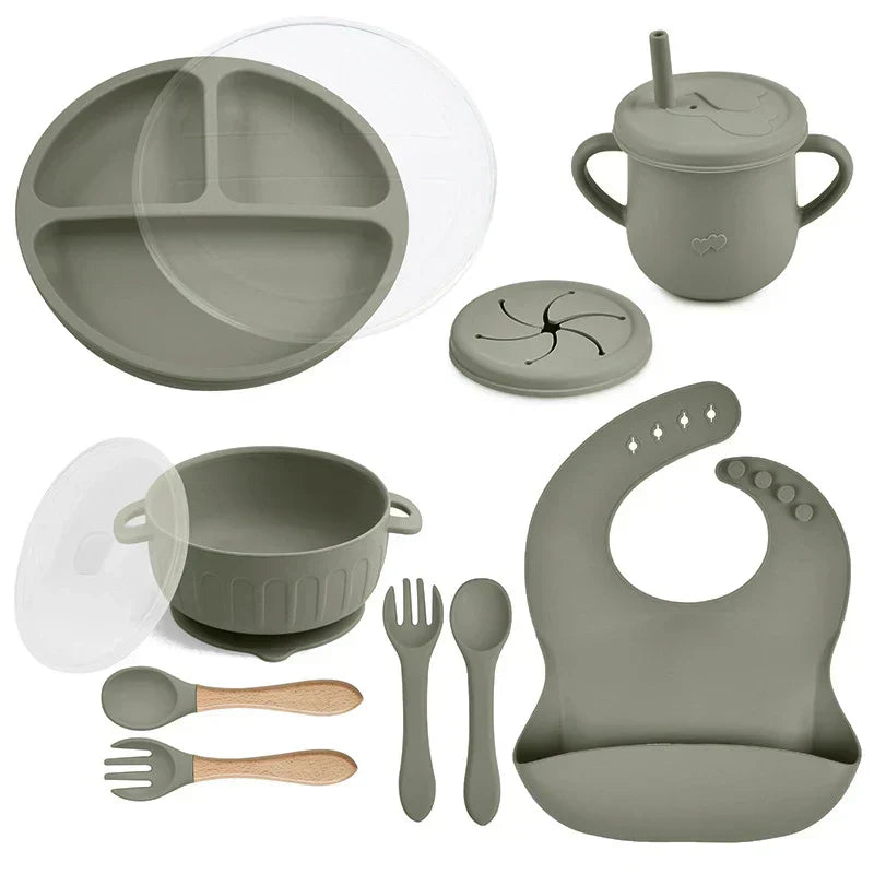 BabyCare set - 10-piece BPA-free tableware set for children