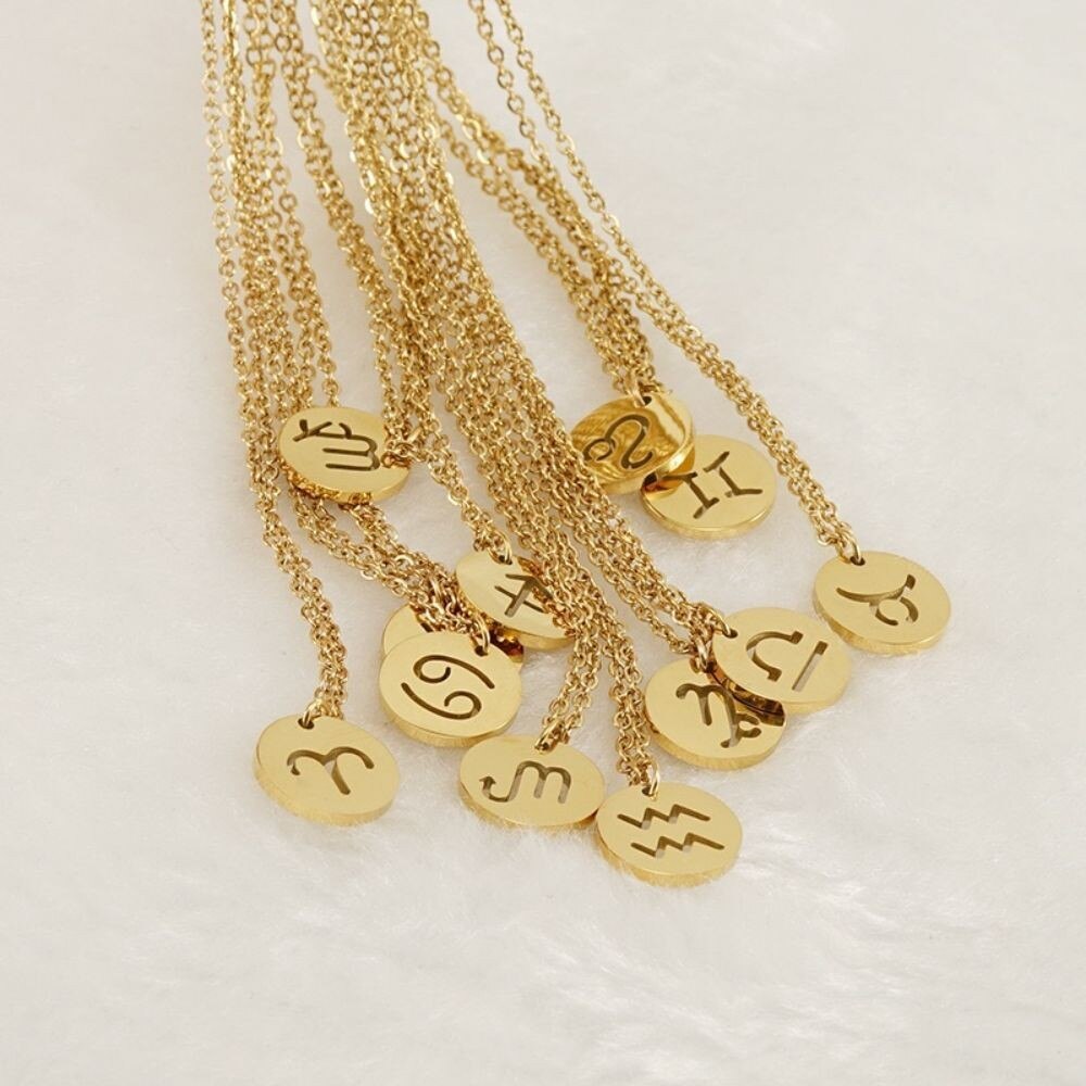 Zodiac Sign Necklace | Durable RVS, Stays Shiny!