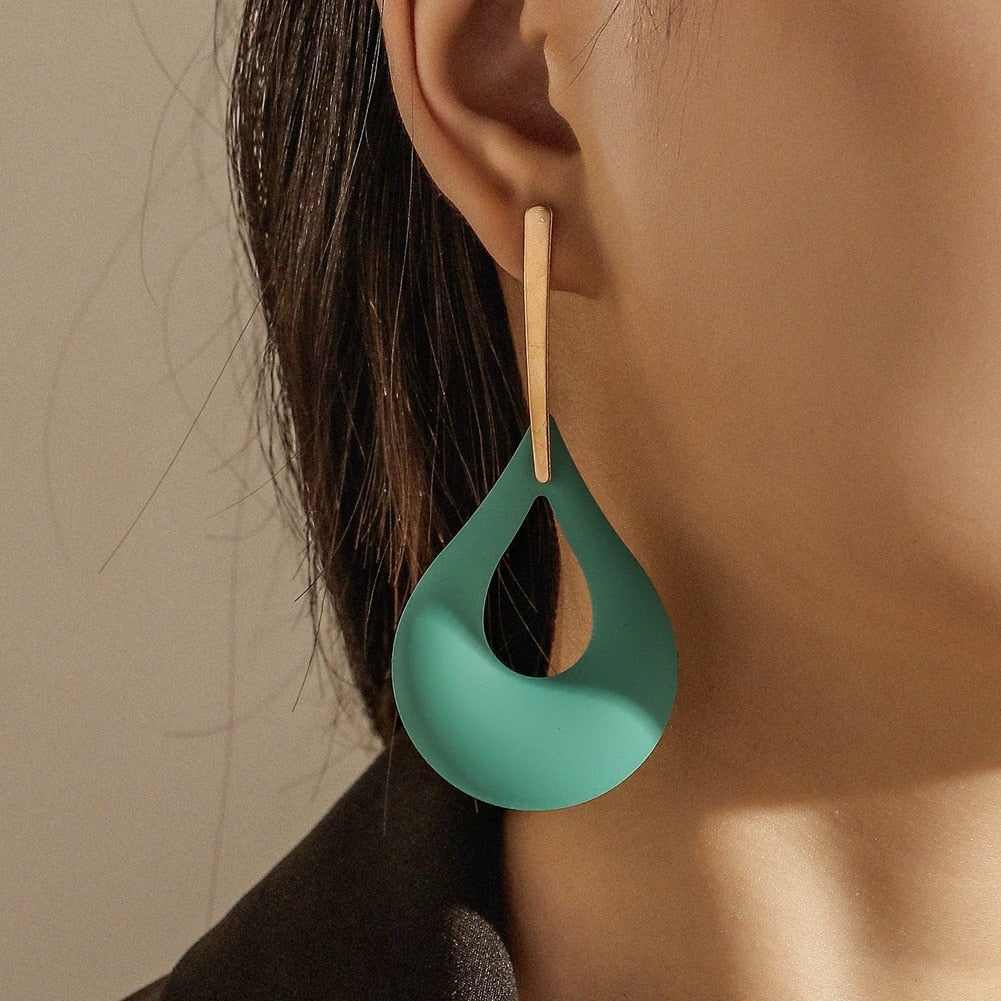 Vibrant Artistic Earrings | Unique Design
