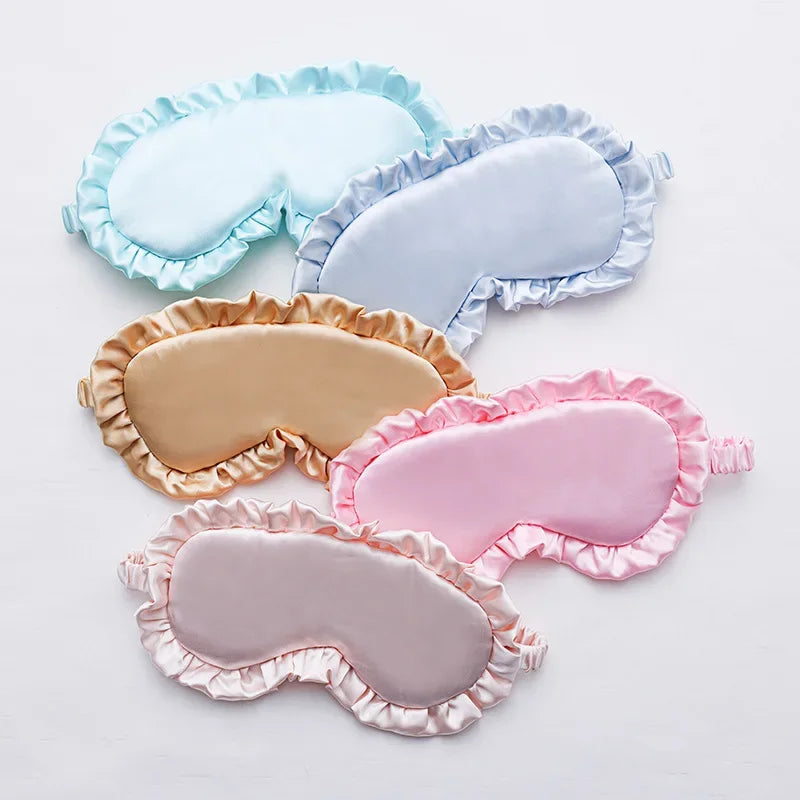 Volant Masks - Luxurious Silky Sleep Coverlet with Ruffles