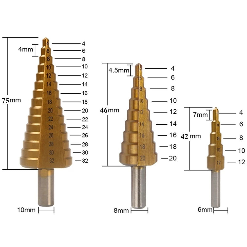 TitaniumPro Drill Sets – Precision Drills for Metal and Wood