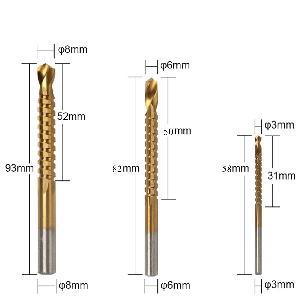 TitaniumPro Drill Sets – Precision Drills for Metal and Wood
