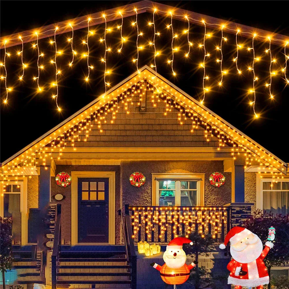 Sunny Christmas Tree Lights - Captivating Solar String Lights for the Holidays