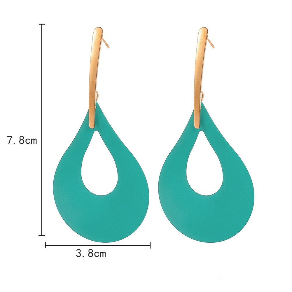 Vibrant Artistic Earrings | Unique Design