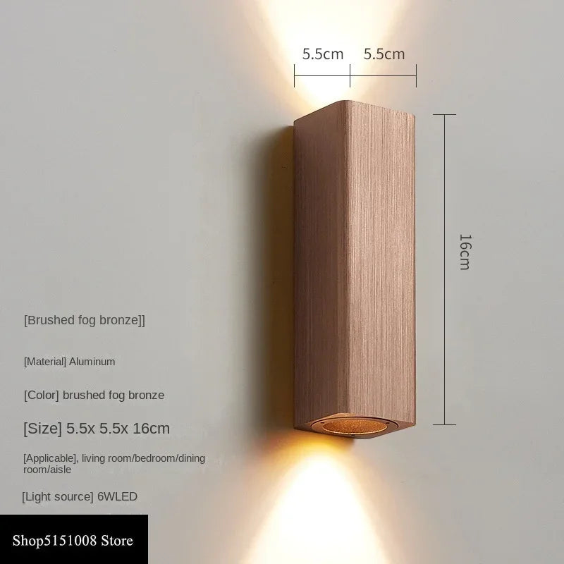 GlowLuxe - Stylish LED wall lamp for bedrooms