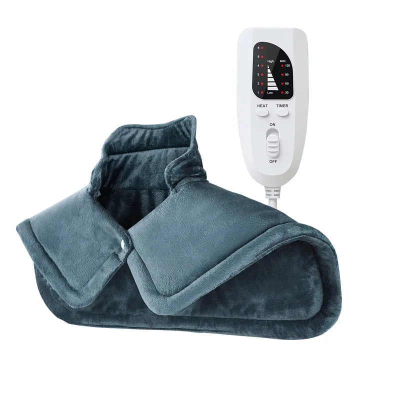 ThermaCozy – Heated Comfort Wrap for Neck &amp; Shoulders