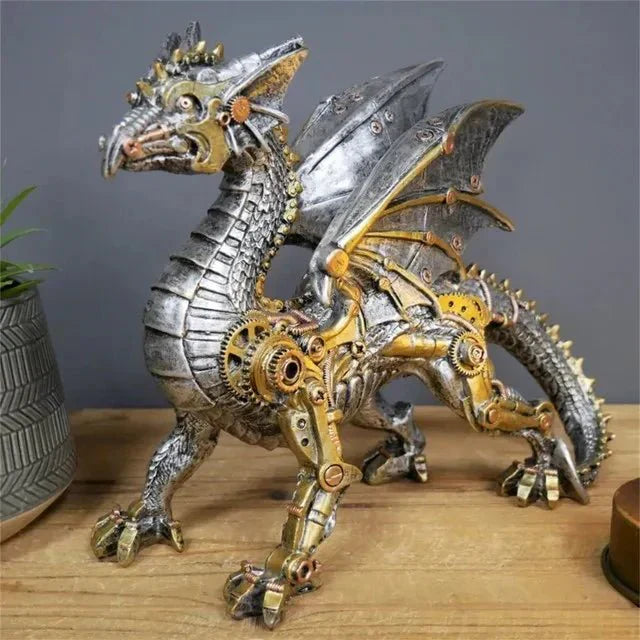 SteamBeast - Steampunk Animal Figures with Gear Discs