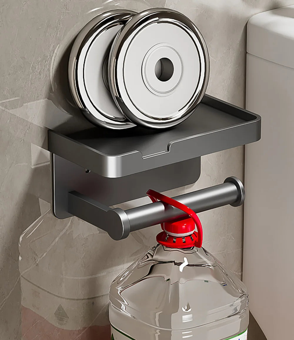 LuxeHold – Stylish Multifunctional Toilet Paper Holder