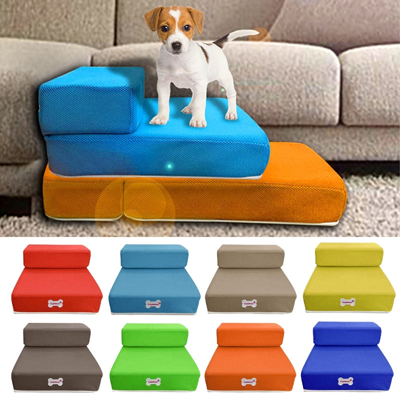 DogStep Pro - Luxe 2-Layer Dog Stairs
