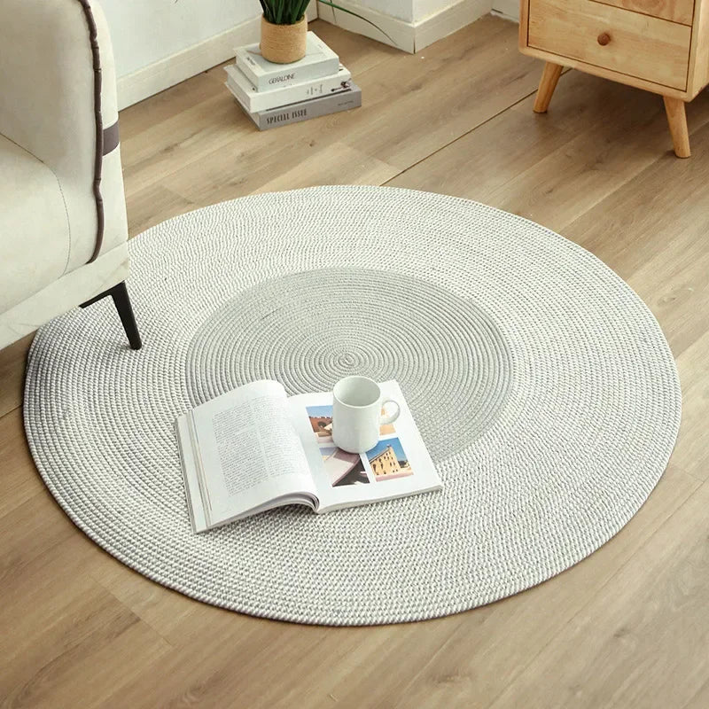 WeaveNest - Luxurious Jute Rug for Interior Design