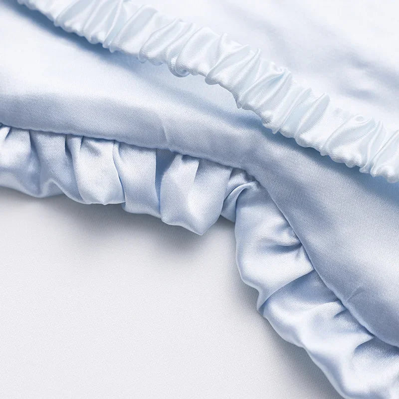 Volant Masks - Luxurious Silky Sleep Coverlet with Ruffles