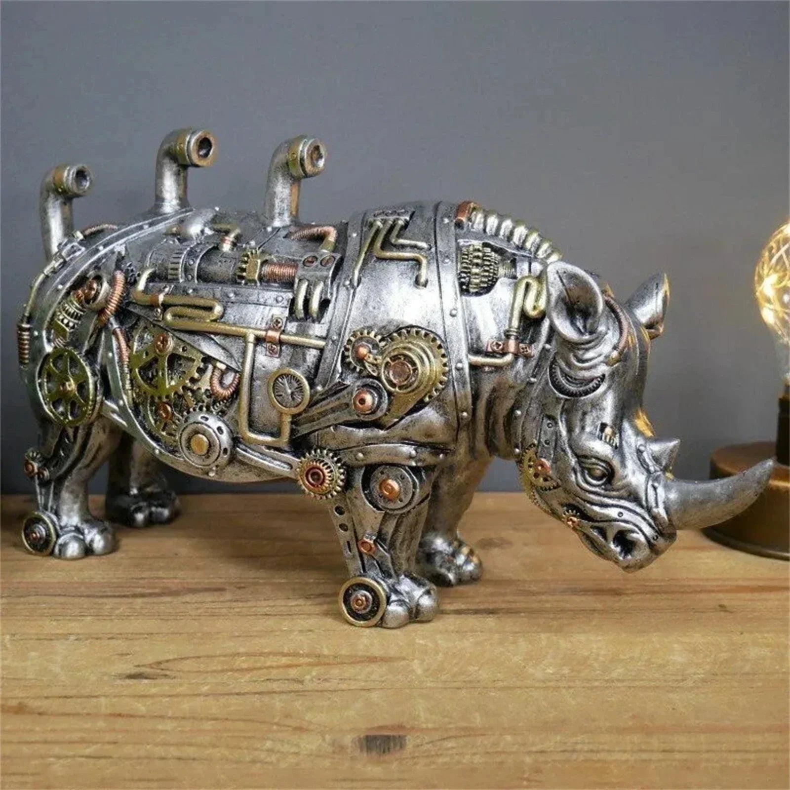 SteamBeast - Steampunk Animal Figures with Gear Discs