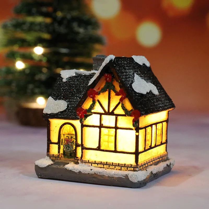 MagicalGlow Candle - Charming House-Shaped Decorative Lighting