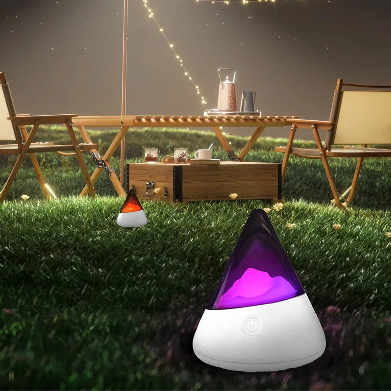 IceGlow - Wireless LED Night Light in Iceberg Design