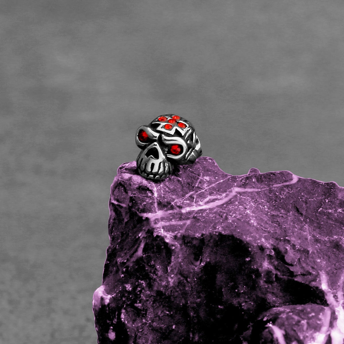 Skull Earrings - Large Earrings with Edgy Design