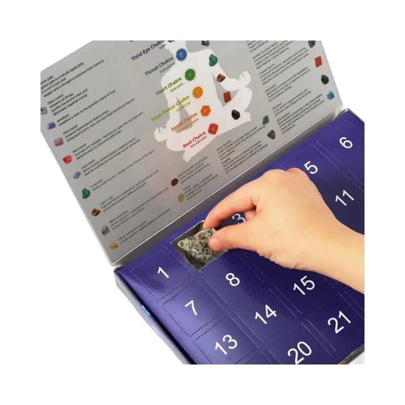 Sparkling Gems Calendar - 24 Crystals for Festive Fun
