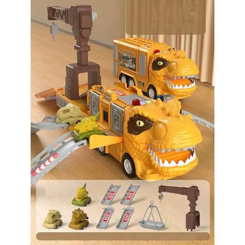 DinoRoar Truck - Foldable Dinosaur Adventure Truck